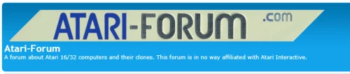 Screenshot of website Atari-Forum